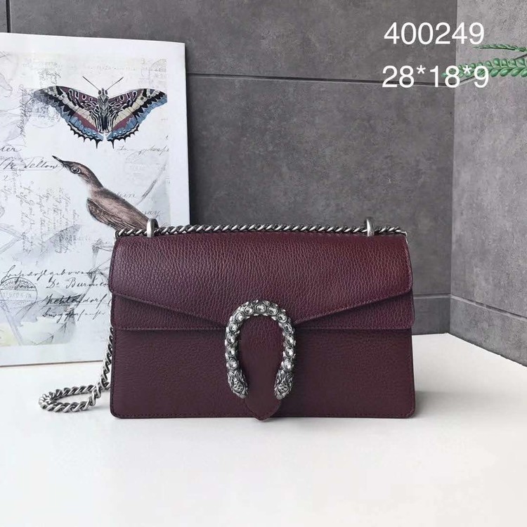 디오니소스 가죽 스몰 숄더백 400249