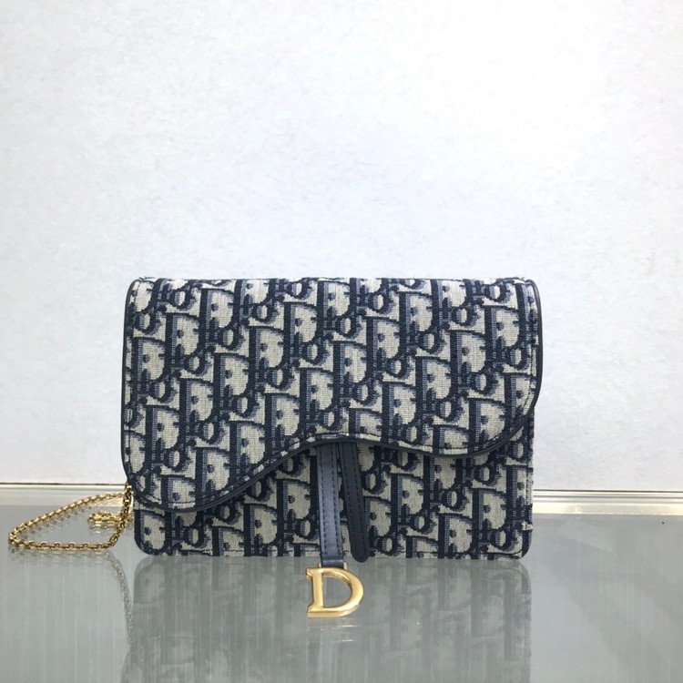 디R 오블리크 체인 숄더백 21.5cm
