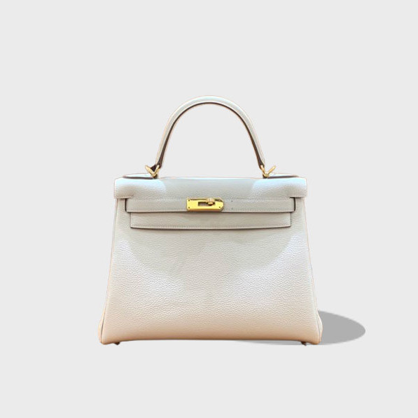 켈리 28 토고 밀크 쉐이크 골드 버클 / 올수공 / 토고가죽