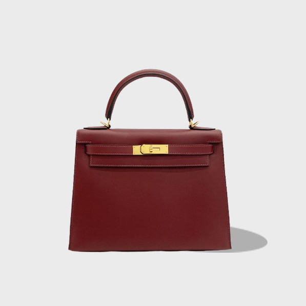 켈리 25 엡송 레트로 레드 골드 버클 / 올수공 / 엡송가죽