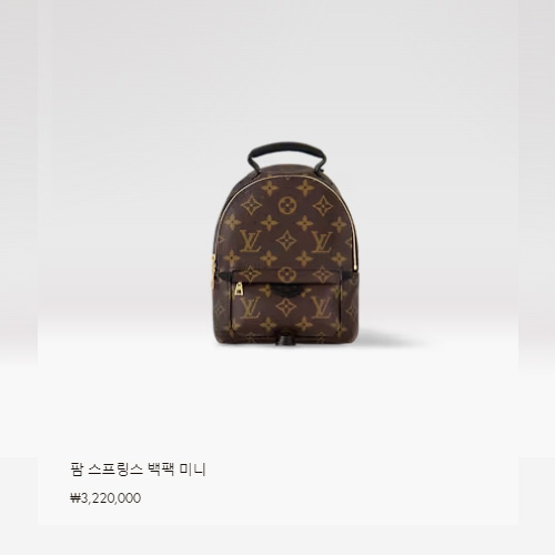 팜 스프링스 백팩 미니 M44873
