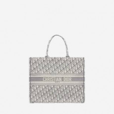 디올 오블리크 북토트 라지 그레이 42cm