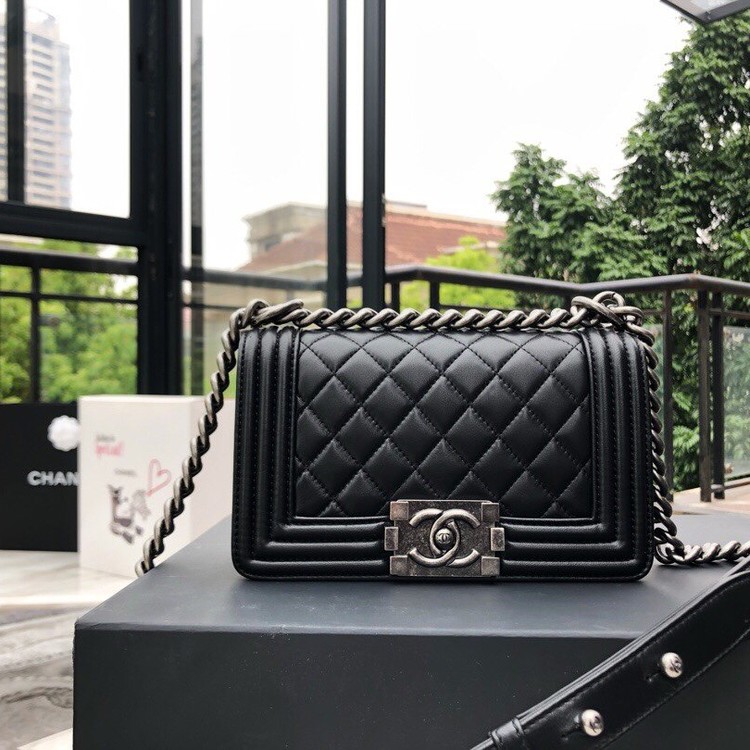 램스킨 스몰 보이백 / 20cm