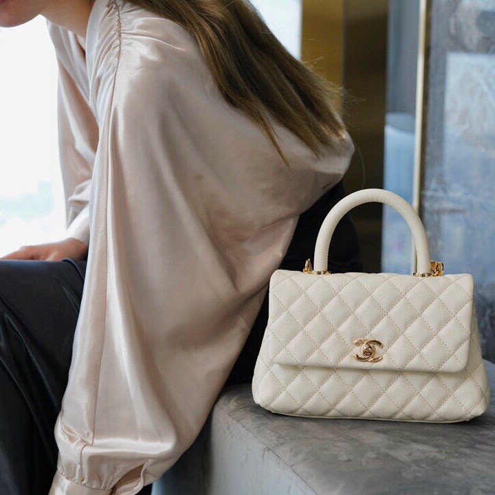 캐비어 코코핸들 스몰 플랩백 / 24X14X10