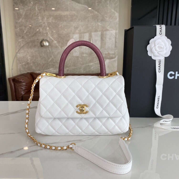 캐비어 코코핸들 스몰 플랩백 / 24X14X10