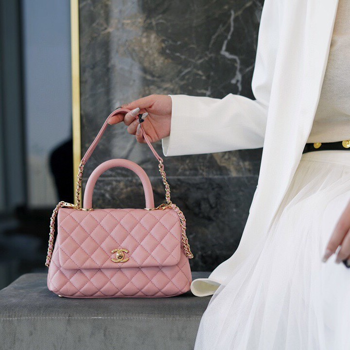 캐비어 코코핸들 스몰 플랩백 / 24X14X10