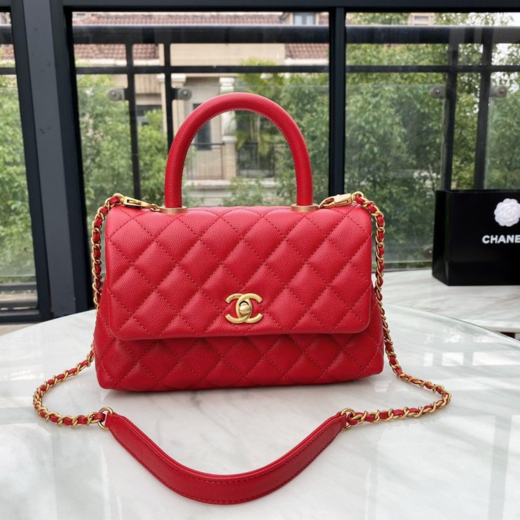 캐비어 코코핸들 스몰 플랩백 / 24X14X10