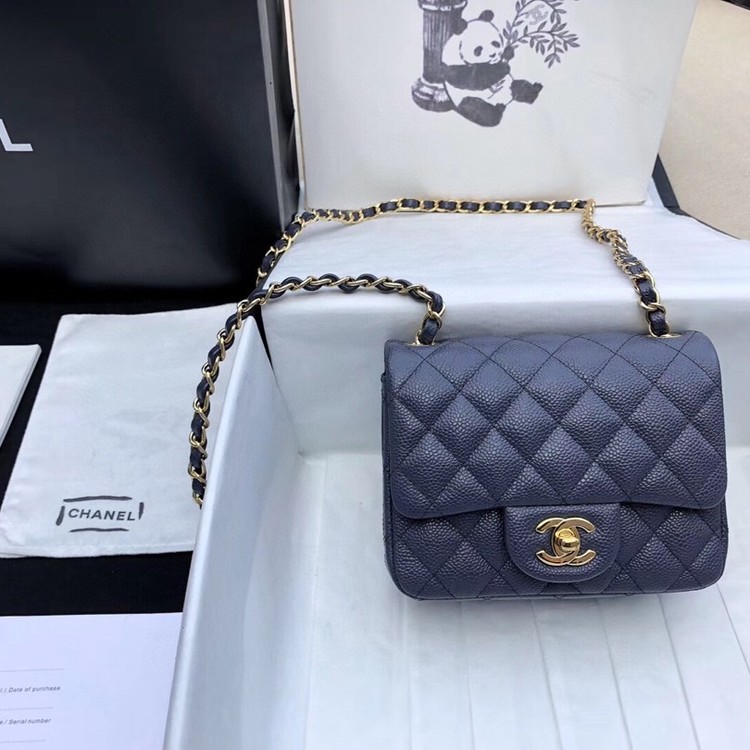 캐비어 클래식 미니 플랩백 쁘띠삭 1115 / 17x13x7