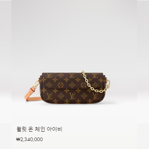 월릿 온 체인 아이비 M81911